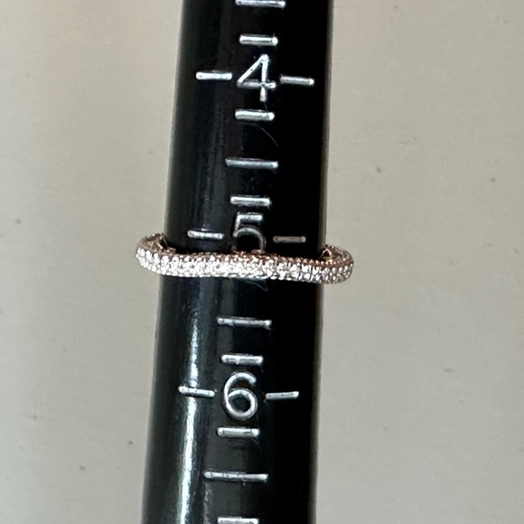 Designer VERRAGIO Diamond 18K Gold WG Wedding Ring Band #2 Size 5 INSIGNIA $4K - Picture 14 of 16